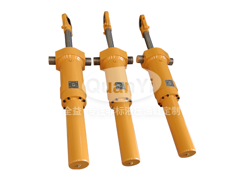 常州全益機(jī)械制造有限公司-閥門用雙出桿阻尼液壓缸 100-80/45-240100-80/45-240