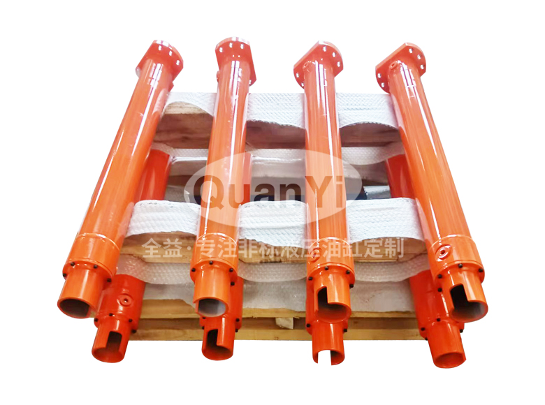 34寸液壓硫化機用上環(huán)油缸 80/40-680