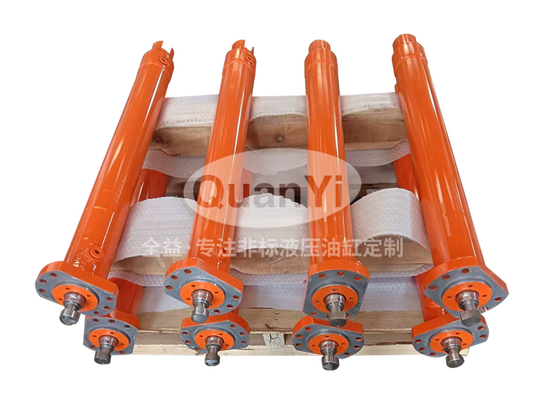 常州全益機(jī)械制造有限公司-34寸液壓硫化機(jī)用上環(huán)油缸 80/40-68080/40-680